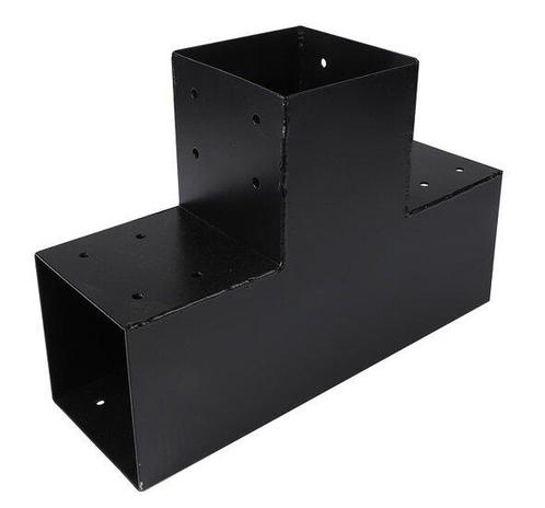 Starx paalverbinder 3-weg T-model 120x120 mm zwart, Doe-het-zelf en Verbouw, Hang- en Sluitwerk, Nieuw, Ophalen of Verzenden