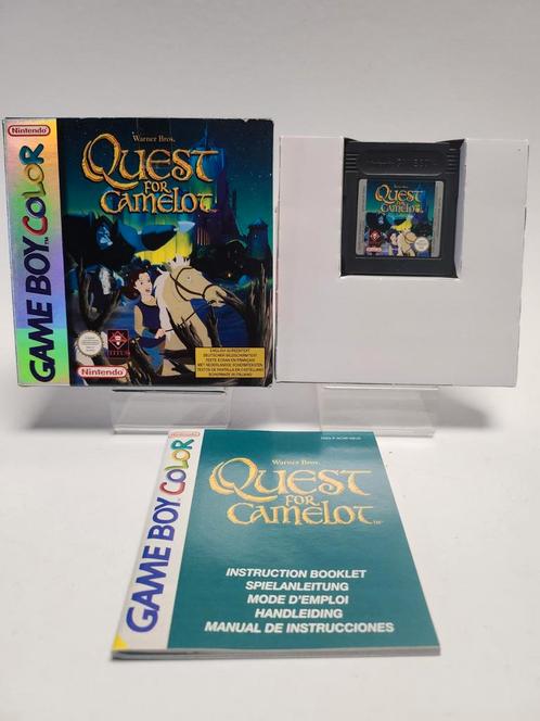 Quest for Camelot CIB Game Boy Color, Spelcomputers en Games, Games | Nintendo Game Boy, Ophalen of Verzenden