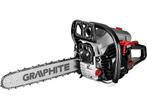 Graphite tools Benzine Kettingzaag 58G953 2,7kW, 400mm, Huis en Inrichting, Woonaccessoires | Overige, Verzenden, Zo goed als nieuw