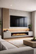 Cinewall op maat + evt. elektrische haard (Trimline)