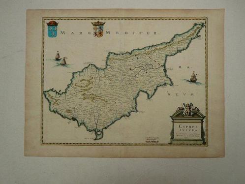 Europa - Cyprus / Nicosia; N. Sanson / M. Tavernier / P., Boeken, Atlassen en Landkaarten