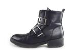 Nelson Biker boots in maat 42 Zwart | 10% extra korting, Kleding | Dames, Schoenen, Verzenden, Zwart, Overige typen, Nelson