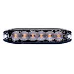 Ultra slim 6-LED Oranje flitser - R65 / R10 certificering, Auto diversen, Ophalen of Verzenden