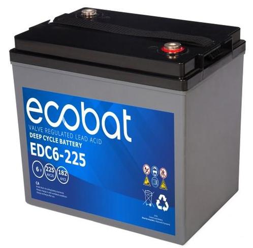 Ecobat AGM Deep Cycle accu | EDC6-225 | 6V 225Ah, Auto-onderdelen, Accu's en Toebehoren, Ophalen of Verzenden