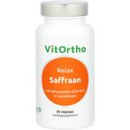 Vitortho Saffraan Relax 60 vegacapsules, Diversen, Verzenden