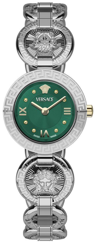 Versace VEWCA0224 Greca Jewel dameshorloge 28 mm, Sieraden, Tassen en Uiterlijk, Horloges | Dames, Staal, Nieuw, Staal, Overige merken