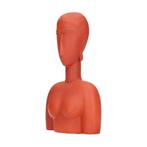 Beeldje - Grand Buste rouge - Hars, Antiek en Kunst