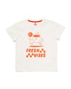 HEMA Kinder T-shirt Koningsdag gebroken wit, Verzenden, Nieuw