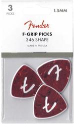 Fender F Grip 346 Pick Shell plectrum 1.50 mm 3-pack, Muziek en Instrumenten, Ophalen of Verzenden, Nieuw, Elektrische basgitaar