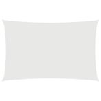 Zonnescherm 4x7m Oxford Wit | Retourdeal 64% Korting, Overige typen, 450 cm of meer, Ophalen of Verzenden, Minder dan 150 cm