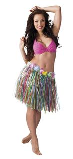 Hawaii rokje meerkleurig 45cm, Kleding | Dames, Carnavalskleding en Feestkleding, Nieuw, Ophalen of Verzenden
