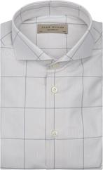 John Miller Overhemd Check Beige maat 40 Heren, Kleding | Heren, Verzenden, Nieuw, Beige, John Miller