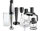 Braun MultiQuick 7X MQ7087X - Staafmixer - Zwart, Witgoed en Apparatuur, Keukenmixers, Verzenden, Zo goed als nieuw