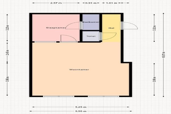 Appartement Achter Sint Pieter in Utrecht, Huizen en Kamers, Huizen te huur, Via bemiddelaar, Utrecht-stad, Appartement