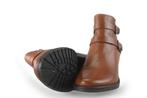 Mano enkellaarzen in maat 40 Cognac | 10% korting, Kleding | Dames, Overige kleuren, Verzenden, Mano, Lage of Enkellaarzen
