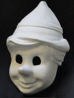 Venetiaans masker Pinokkio, Hobby en Vrije tijd, Feestartikelen, Feestartikel, Nieuw, Verzenden