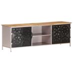 vidaXL Tv-meubel 120x30x40 cm ruw mangohout, Huis en Inrichting, Kasten | Televisiemeubels, 100 tot 150 cm, Verzenden, Nieuw, Minder dan 100 cm