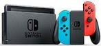 Nintendo Switch 32GB [incl. controller roodblauw] zwart, Verzenden, Gebruikt