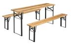 MaxxGarden Biertafel - picknickset tafel met banken - 167..., Tuin en Terras, Verzenden, Nieuw