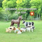 dierenbeelden, beeld koe, gorilla, tuinbeeld boerderijdieren, Ophalen, Nieuw, Kunststof, Dierenbeeld