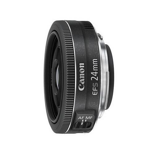 Canon EF-S 24mm f/2.8 STM objectief - Tweedehands, Audio, Tv en Foto, Fotografie | Lenzen en Objectieven, Groothoeklens, Gebruikt
