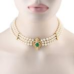 Halsketting - 18 karaat Geel goud, EXCLUSIEF 18K Geelgouden, Sieraden, Tassen en Uiterlijk, Kettingen, Nieuw