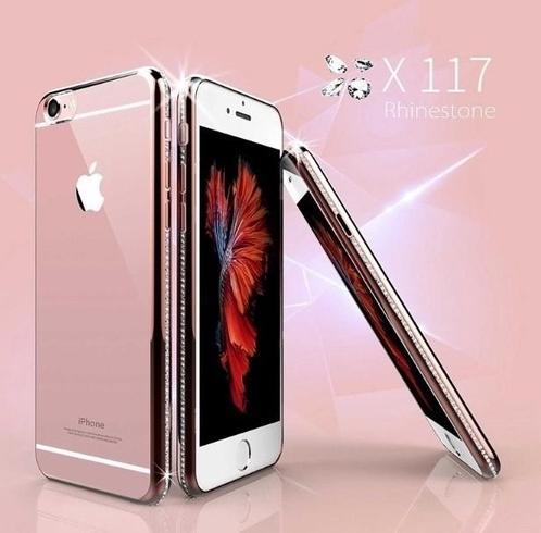 iPhone 6 / 6S Bling Hoesje Met Bergkristallen Strass-Steentj, Telecommunicatie, Mobiele telefoons | Hoesjes en Frontjes | Apple iPhone
