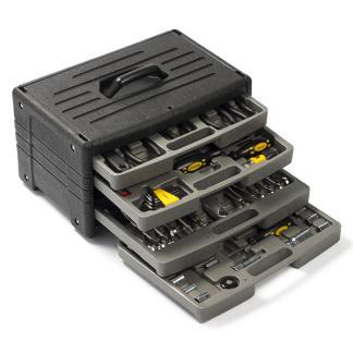 Gereedschapsset | Toolland | 99-delig (Met opbergbox), Doe-het-zelf en Verbouw, Gereedschap | Handgereedschap, Nieuw, Verzenden