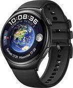Huawei Watch 4 Active 46 mm zwart met fluorelastomeer bandje, Verzenden, Zo goed als nieuw