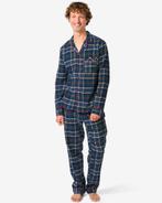 HEMA War Child pyjama voor volwassenen ruiten donkerblauw, Kleding | Heren, Verzenden, Nieuw