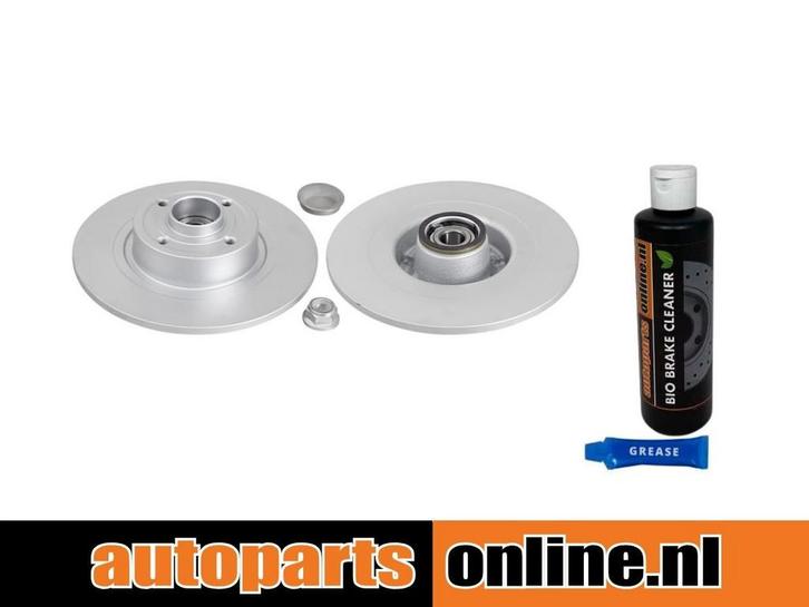 Remschijf + wiellager + abs-ring Renault Grand Scenic achter, Auto-onderdelen, Besturing, Nieuw, Renault, Verzenden