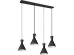 RL LIVE YOUR LIGHT Enzo - Hanglamp - 4 lichtpunten - Zwart, Huis en Inrichting, Verzenden, Nieuw