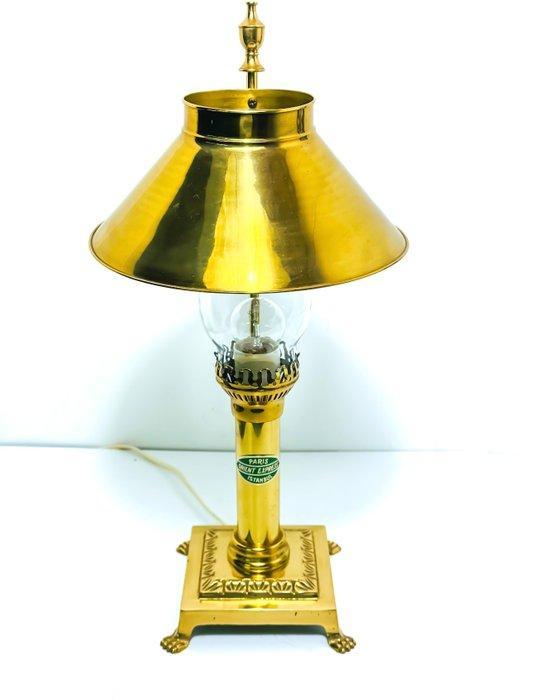 Orient Express - Tafellamp - Glas, Messing, Huis en Inrichting, Overige Huis en Inrichting