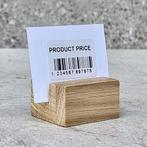 HOCHO Eikenhouten Mini Kaartenhouder 34 mm – Stijlvolle e., Huis en Inrichting, Ophalen of Verzenden, Nieuw