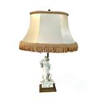 Lamp (2) - IJzer, Marmer, Porselein, Textiel, Antiek en Kunst