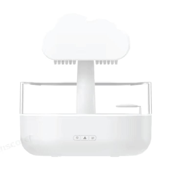 Regenwolk Luchtbevochtiger - Zen Aroma Diffuser Lampje - RGB, Tuin en Terras, Tuinwanddecoratie, Nieuw, Verzenden