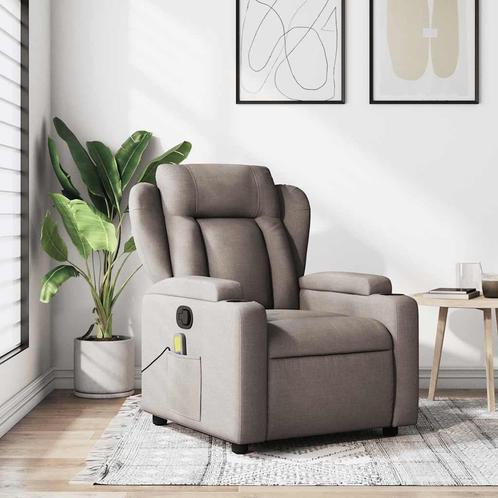 Massagestoel Taupe - Verstelbaar | Retourdeal | 35% Korting, Huis en Inrichting, Stoelen, Overige kleuren, Nieuw, Ophalen of Verzenden