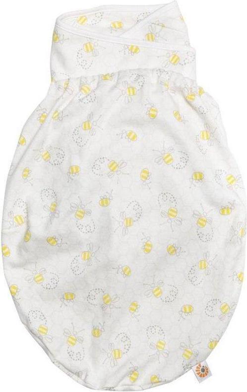 Ergobaby Inbakerdoek - Swaddler - Bee Happy, Kinderen en Baby's, Kinderkamer | Inrichting en Decoratie, Verzenden