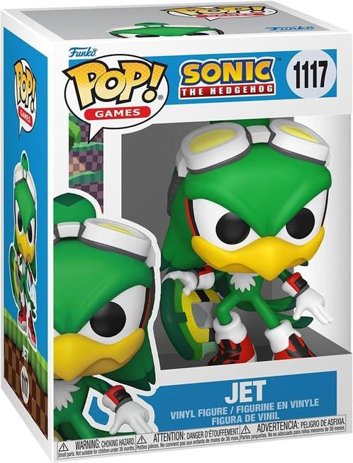 Funko Pop! - Sonic Jet #1117 | Funko - Hobby Artikelen, Verzamelen, Poppetjes en Figuurtjes, Nieuw, Verzenden
