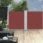 vidaXL Windscherm uittrekbaar 120x600 cm bruin, Verzenden, Nieuw