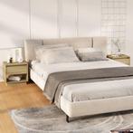 vidaXL Nachtkastjes 2 st 45x34x44 cm bewerkt hout sonoma, Minder dan 45 cm, Verzenden, Nieuw, Minder dan 55 cm