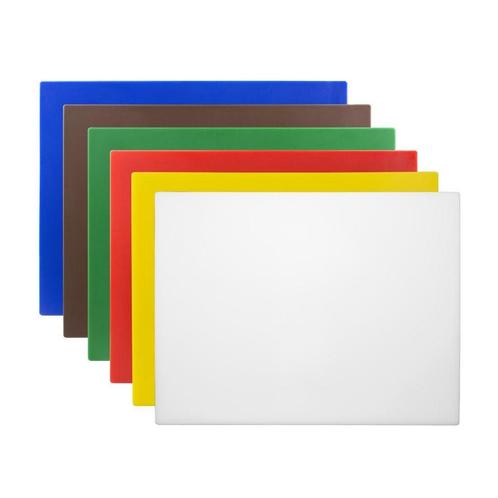 Kunststof snijplanken | 6-set | Kunststof | 600 x 450 x 1..., Zakelijke goederen, Horeca | Overige, Verzenden