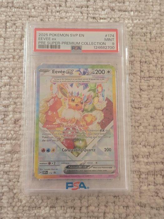 Pokémon Graded card - Eevee ex #174 Full art, Foil - PSA 9 -, Hobby en Vrije tijd, Verzamelkaartspellen | Pokémon