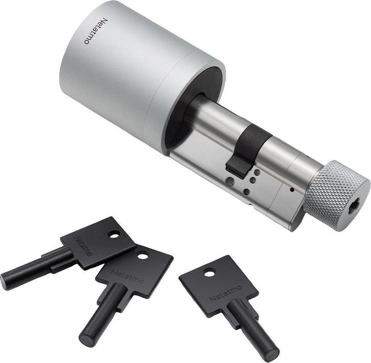 Netatmo Slim Slot met 3 sleutels- EC deursloten, Doe-het-zelf en Verbouw, Hang- en Sluitwerk, Verzenden