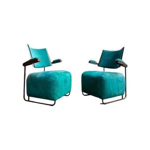 Inno Interior Oy - Harri Korhonen - Lounge stoel (2) - Oscar, Antiek en Kunst, Antiek | Meubels | Stoelen en Banken