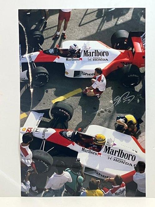 Mclaren - Alain Prost - Foto, Verzamelen, Automerken, Motoren en Formule 1