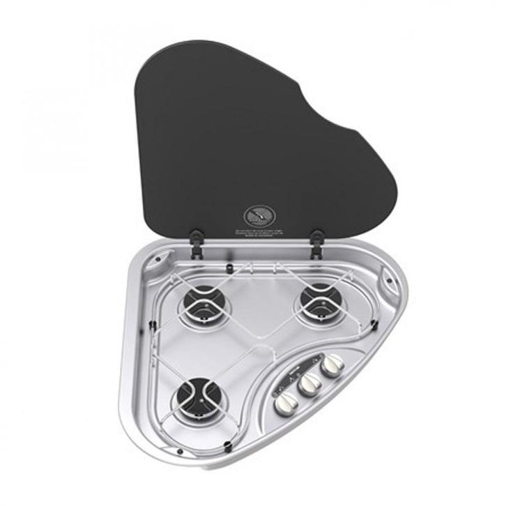 Thetford Kookplaat 3-Pits Basic Line 330 Links, Caravans en Kamperen, Overige Caravans en Kamperen, Nieuw, Ophalen of Verzenden