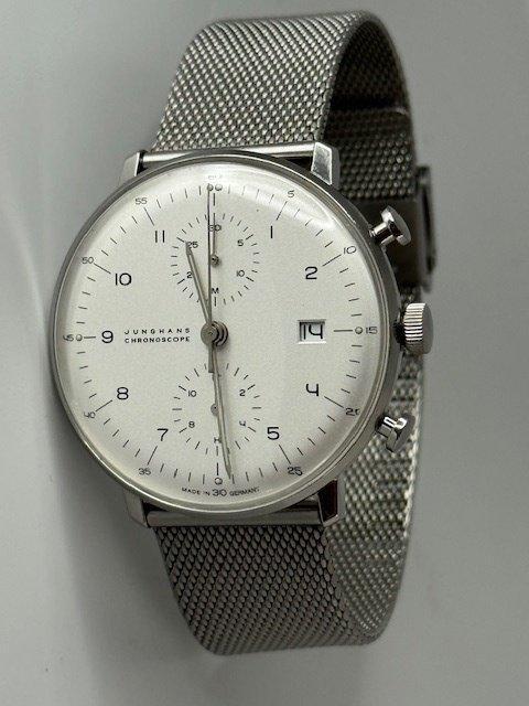 Junghans - max bill Chronoscope - 027/4003.46 - Heren -, Sieraden, Tassen en Uiterlijk, Horloges | Heren