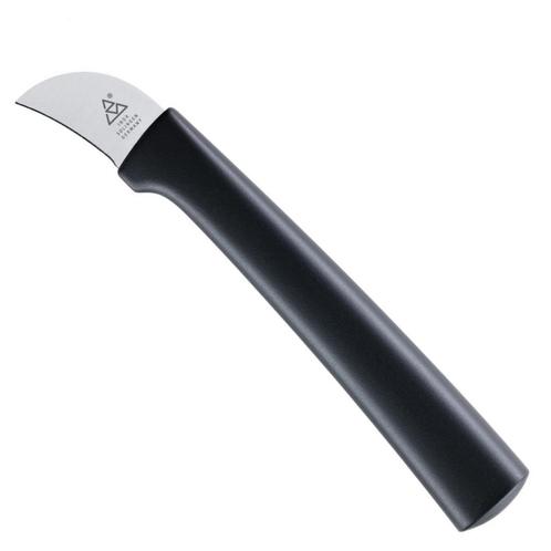 Triangle Kastanjemesje met Gebogen Lemmet – 3 cm – RVS, Tuin en Terras, Hand-tuingereedschap, Nieuw, Ophalen of Verzenden