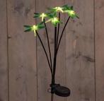 Solar Tuinsteker - 6 Libelles - 69 cm (tuinverlichting), Tuin en Terras, Zonne-energie, Kunststof, Verzenden, Minder dan 50 watt